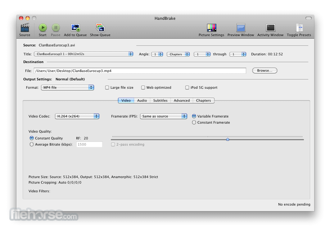 Handbrake mac 10.6.8